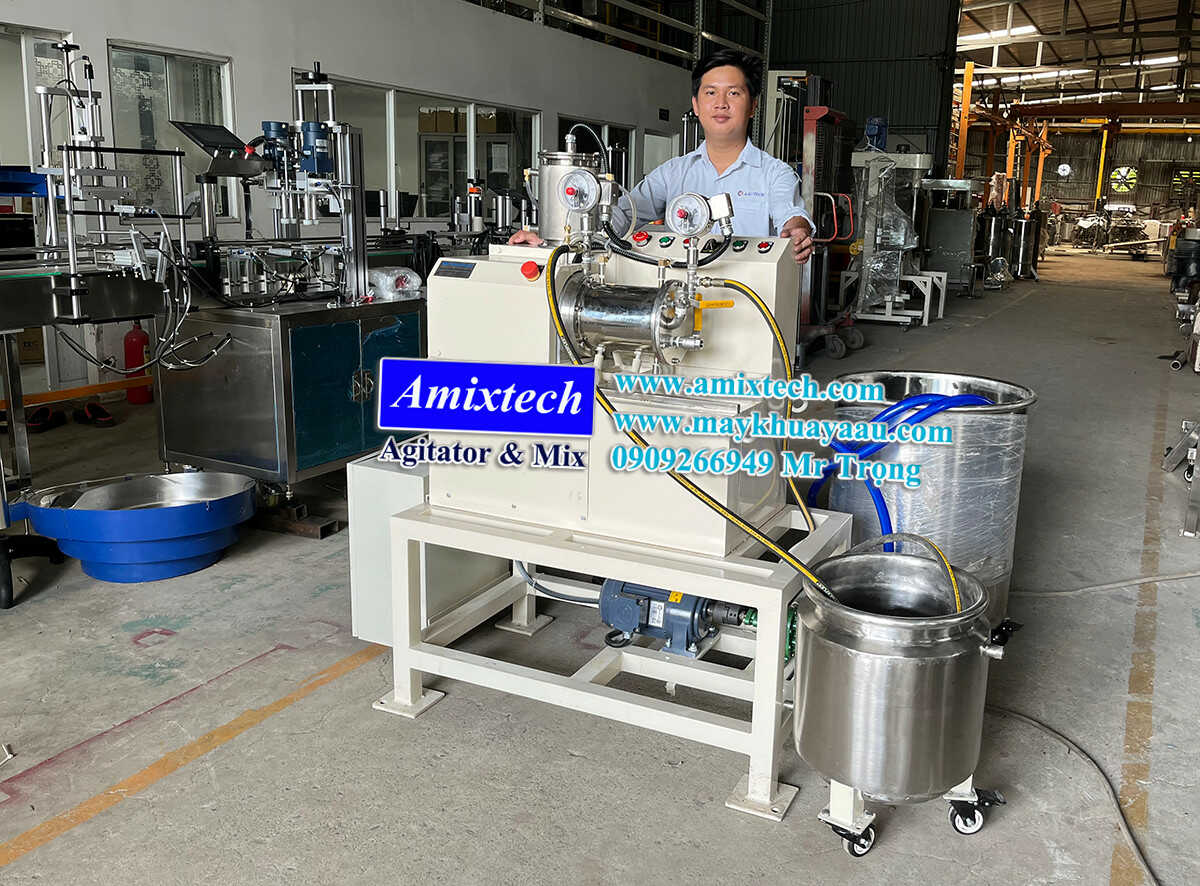 Máy nghiền ngang thí nghiệm 