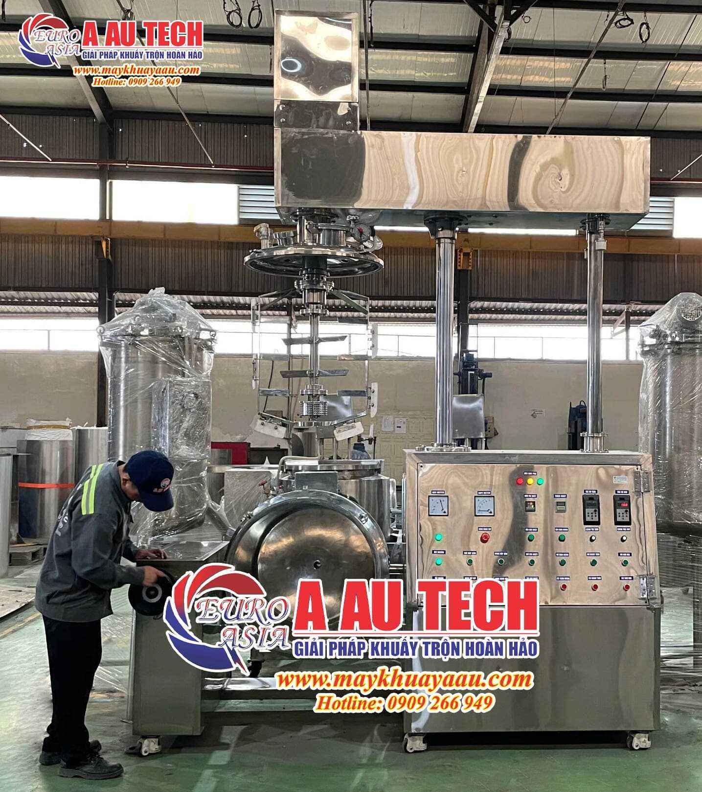 máy trộn nhũ hóa thực phẩm