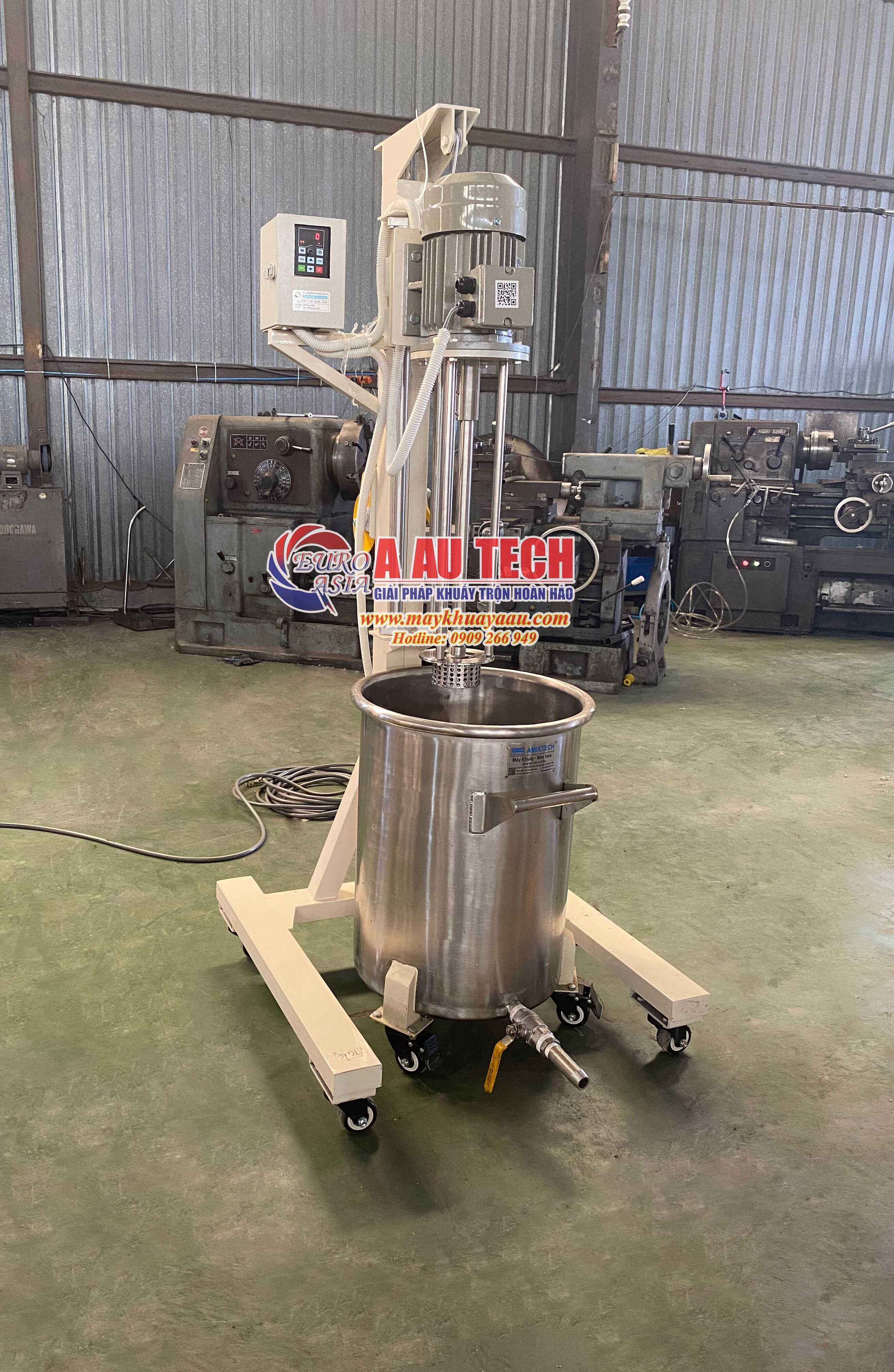 Máy nhũ hóa mỹ phẩm
