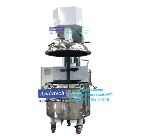 Máy khuấy trộn dung dịch hút chân không