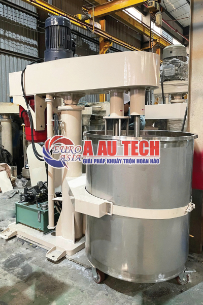 Máy nhũ hóa 2 trục rời