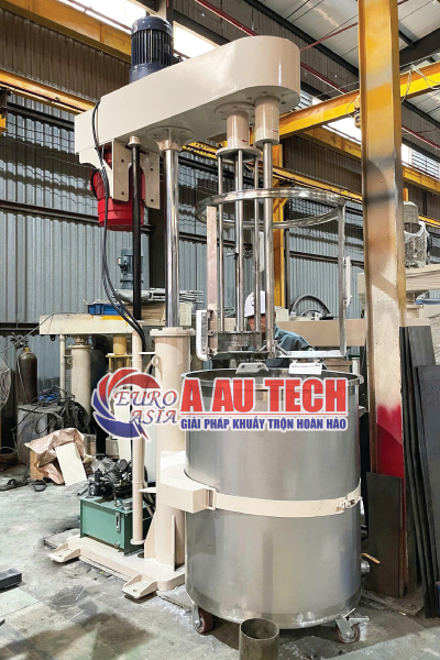 máy nhũ hóa 2 trục