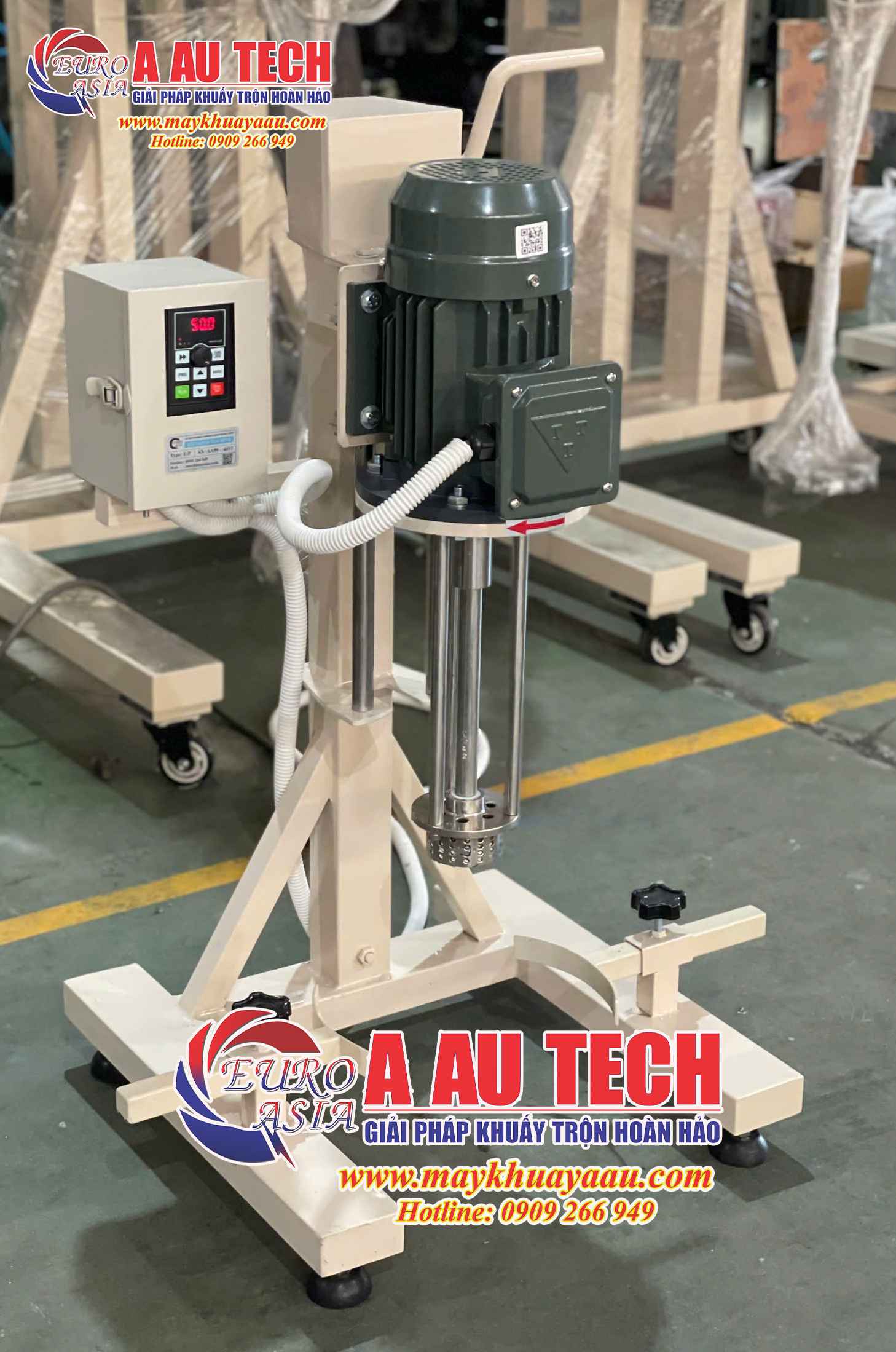 Máy nhũ hóa khung sắt 