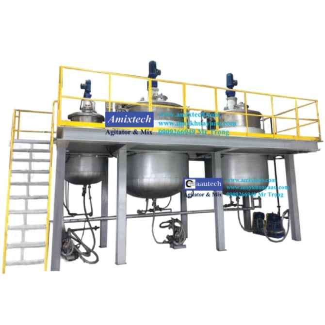 bồn khuấy thuốc bảo vệ thực vật 8000 lít