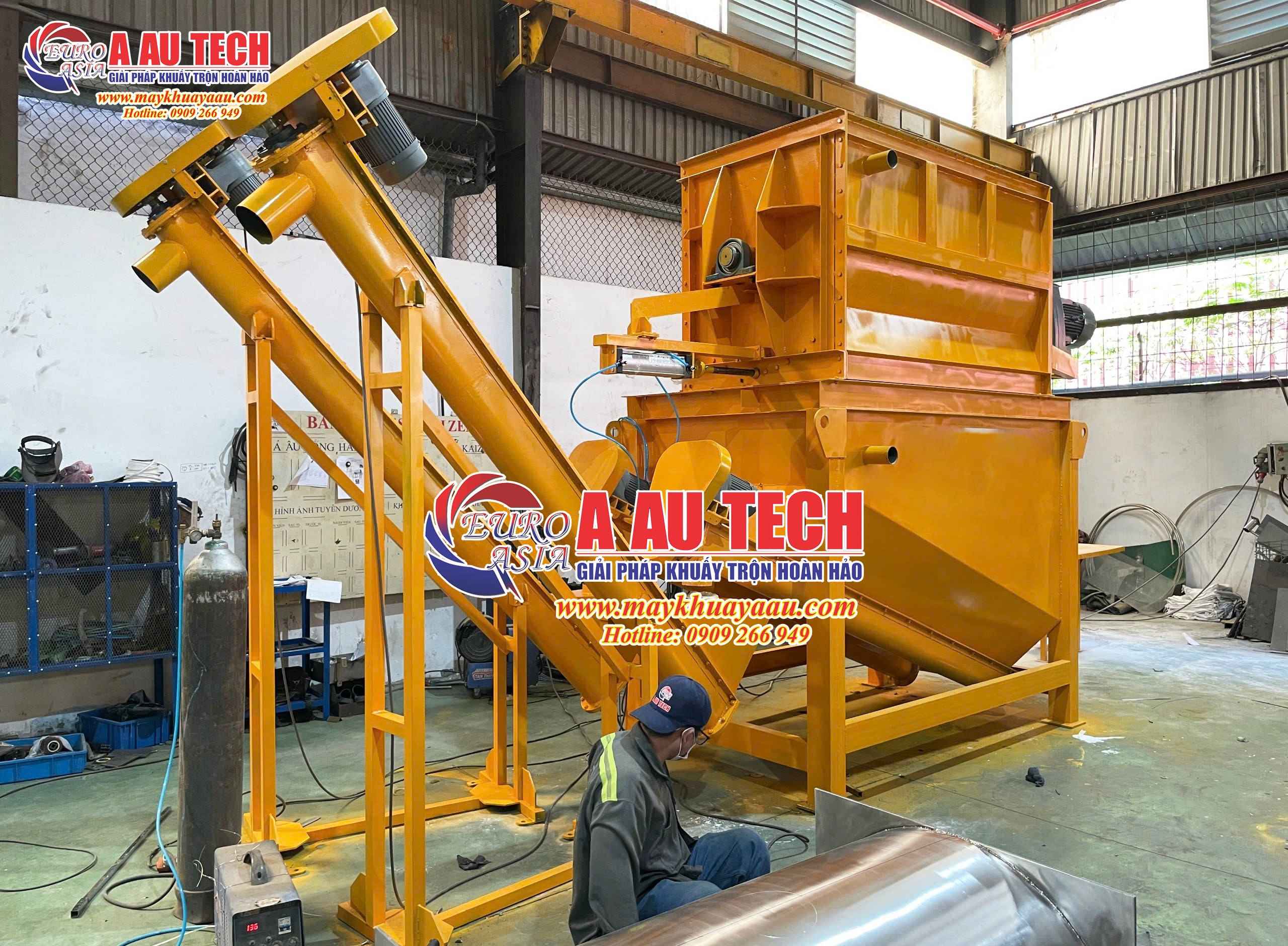 Máy trộn bột trét
