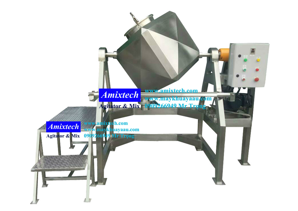Máy trộn bột thực phẩm lập phương