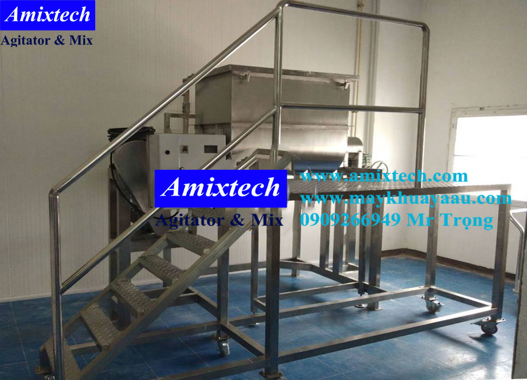 Máy trộn bột thực phẩm lập phương