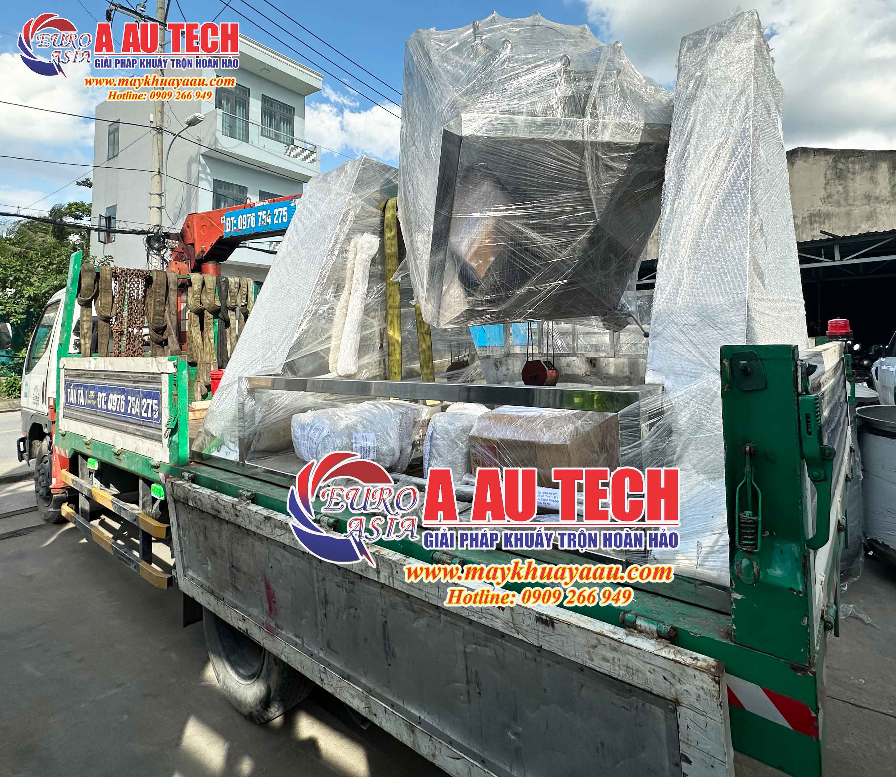 Máy trộn lập phương 500kg 