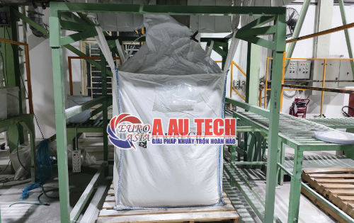 Dây chuyền sang chiết bột từ bao Jumbo sang bao 50kg