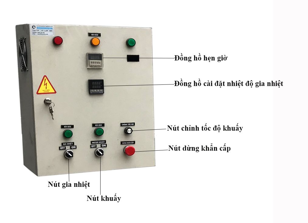 Bồn khuấy công nghiệp 