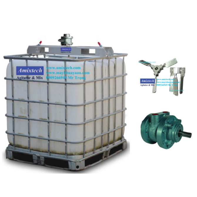 Máy Khuấy Khí Nén 1000 Lít Amix-KIBC