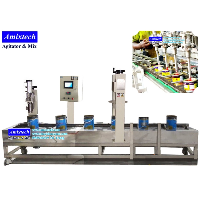 Máy Chiết Rót Tự Động 1-5 Lít