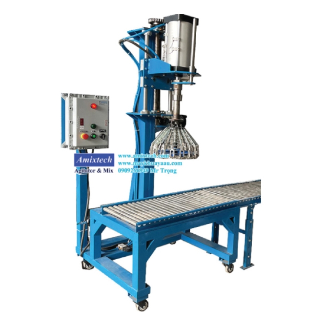Máy Đóng Nắp Thùng Thiếc