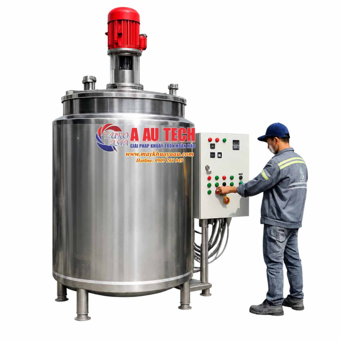 Bồn Khuấy Siro