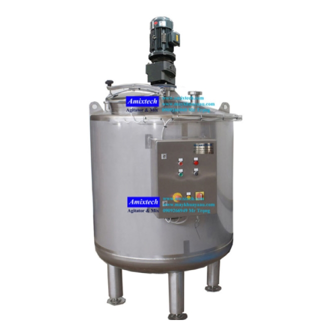 Bồn Khuấy Nắp Kín CIP 