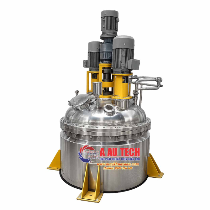 Bồn Khuấy Trộn 03 Trục Tank-D02