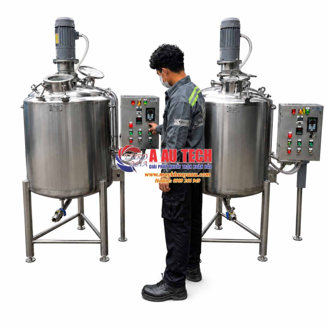 Bồn Gia Nhiệt 200 Lít 3 Lớp