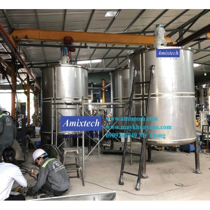 Bồn Khuấy Dung Dịch 8000 Lít