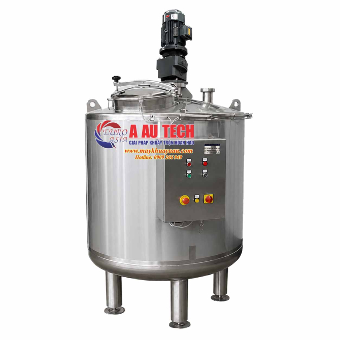 Bồn Khuấy Nắp Kín CIP 