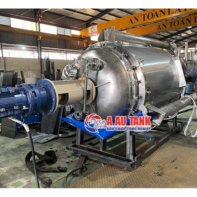 Bồn Khuấy Gia Nhiệt Hóa Chất
