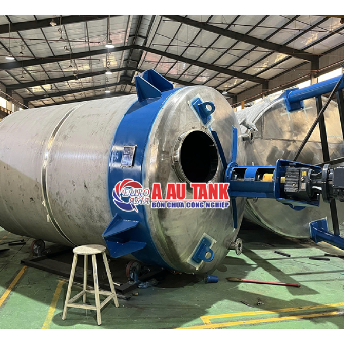 Bồn Khuấy Hóa Chất 10 Khối