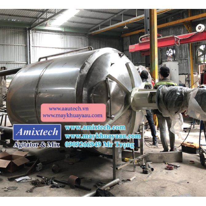 Bồn Khuấy Hóa Chất 10 Khối