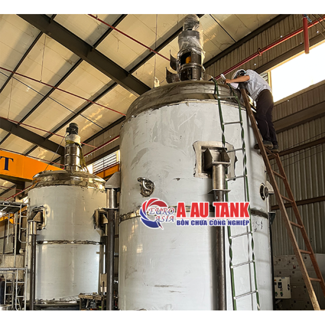 Bồn Khuấy Dung Dịch 8000 Lít