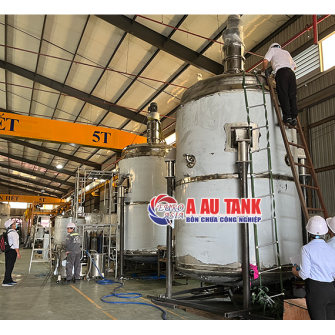 Bồn Khuấy Dung Dịch 8000 Lít