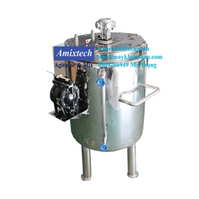 Bồn Khuấy Khí Nén 100-200 Lít