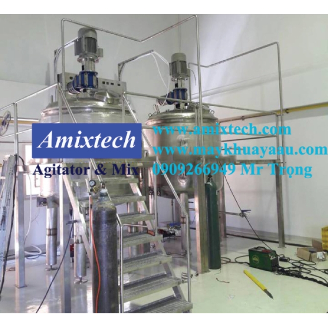 Bồn Khuấy Nhũ Hóa Thực Phẩm