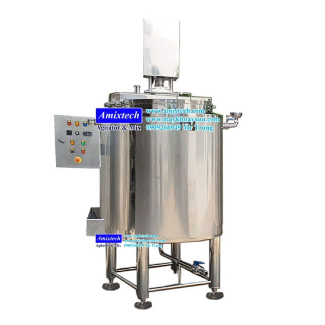 Bồn Khuấy Gia Nhiệt Thực Phẩm 