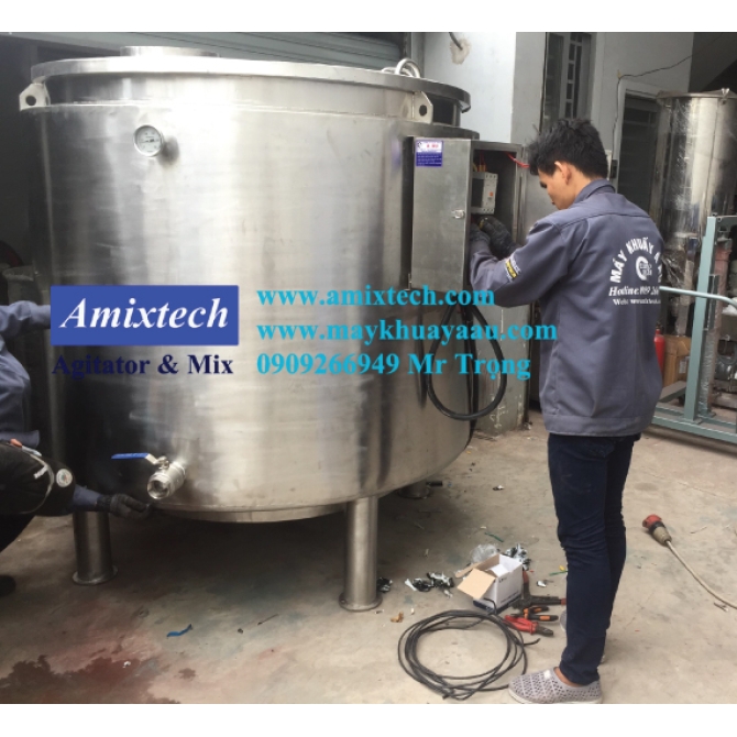 Bồn Nấu Liệu Công Nghiệp