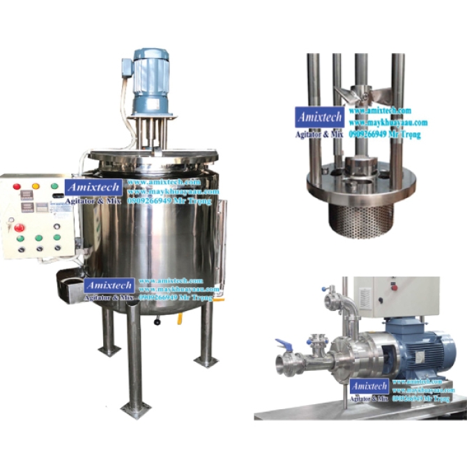 Bồn Nhũ Hóa Gia Nhiệt Tank-NH