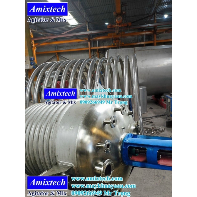Bồn Khuấy Gia Nhiệt Thực Phẩm 