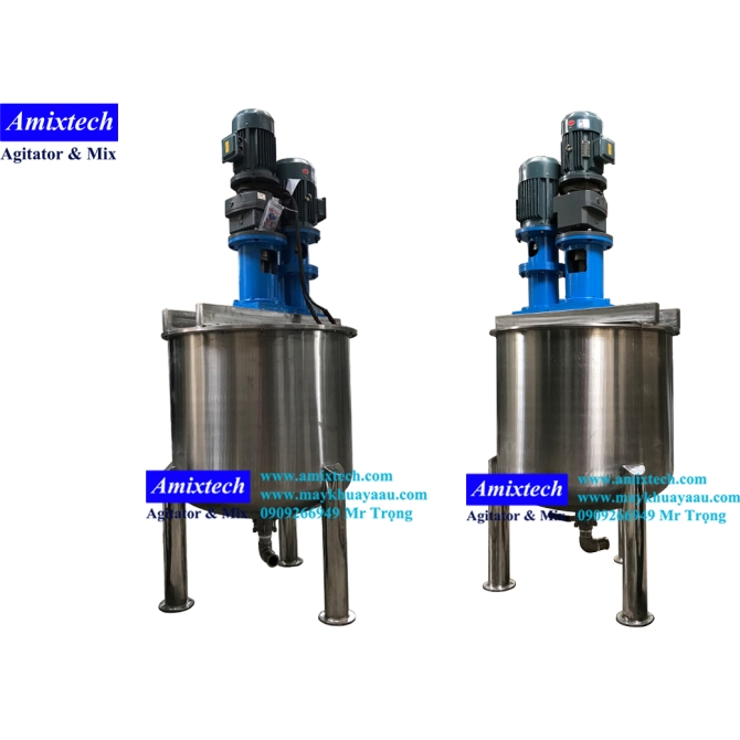 Bồn Khuấy Trộn 02 Trục Tank-D01