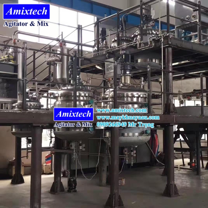 Bồn Khuấy Trộn Phản Ứng Tank-D03