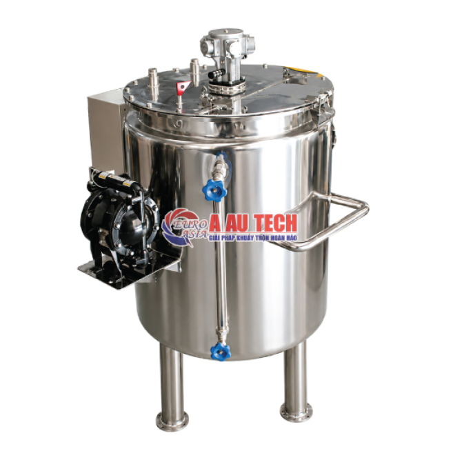 Bồn Trộn Keo Khí Nén