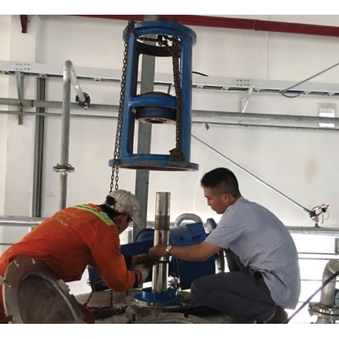 Gia Công Bồn Khuấy