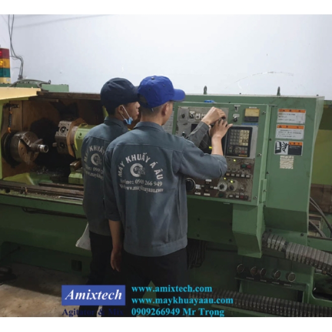 Gia Công Trục Khuấy Tiện CNC