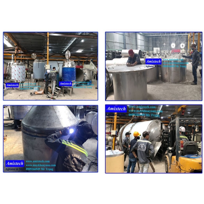 Bồn Khuấy 300 Lít Tank-K10