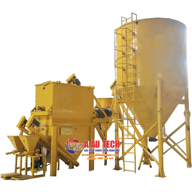 Hệ Thống Trộn Và Cân Đóng Bao