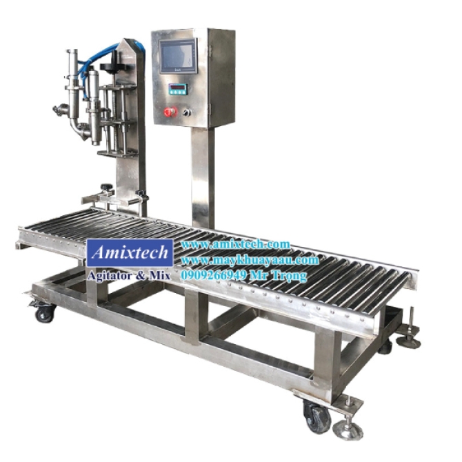 Máy Cân Chiết Mực In-Băng Tải