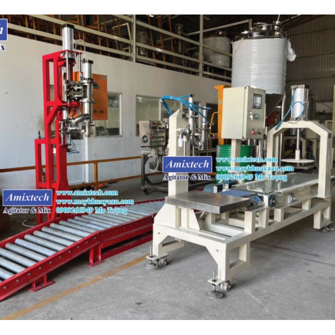 Máy Chiết Rót Thùng Phuy 200 Lít AO-03-200