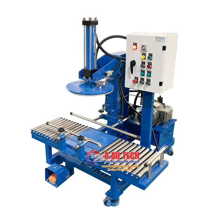 Máy đóng nắp thùng sơn 18l