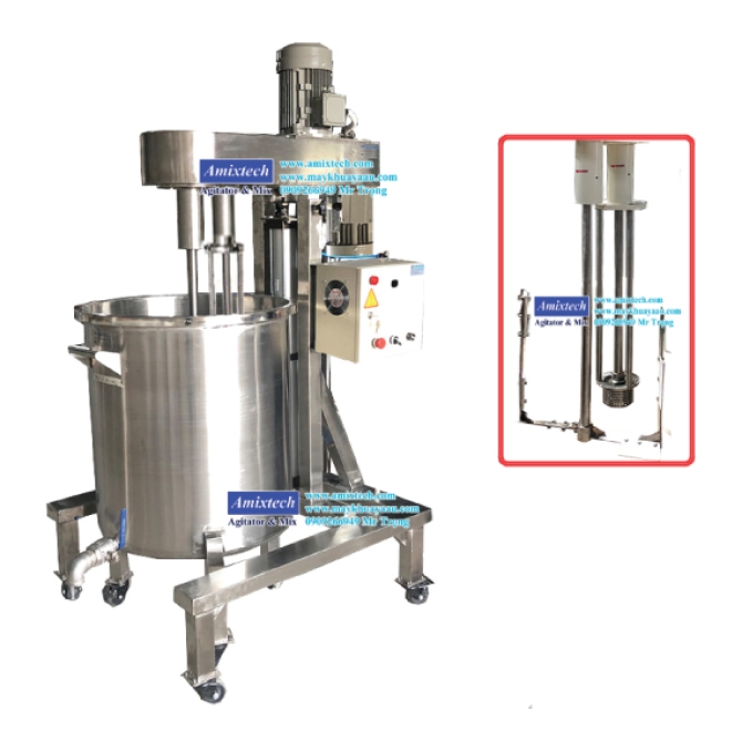 Máy Khuấy Mỹ Phẩm Dầu Gội 100-200 Lít