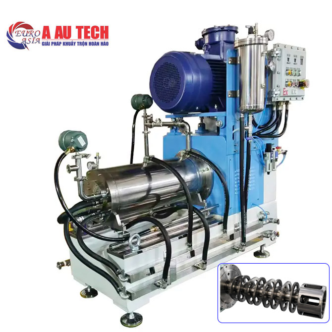 Máy nghiền ngang đĩa (Disc Type Bead Mill)