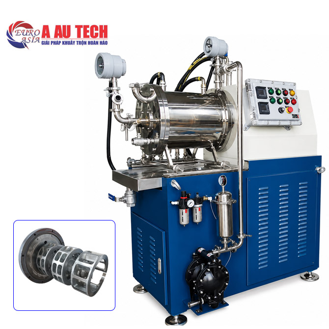 Máy nghiền ngang Turbo (Turbo type bead mill)