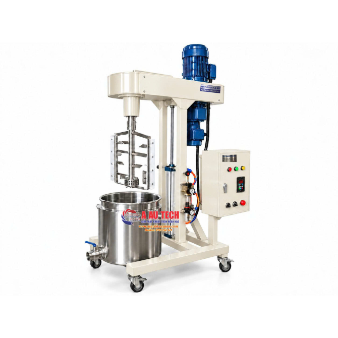 Máy Nhũ Hóa Cánh Quét Nâng Hạ Khí Nén NH-06