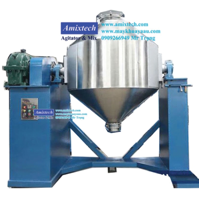 Máy Trộn Bột 200Kg Dạng Xoay