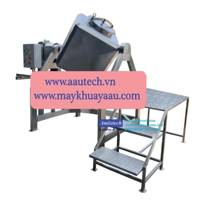 Máy Trộn Bột 500Kg Lập Phương